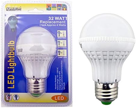 2 becuri Pc 32 wați = 4W de economisire a energiei luminoase alb LED lampă de iluminat acasă