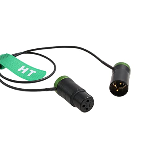 Cablu audio Hangton cu profil scăzut XLR 3 pini Bărbat la femei pentru microfon Camera de sunet 888 633 Zaxcom Zoom Audio Recorder