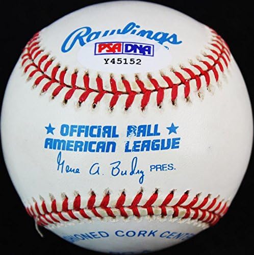 Astros Carlos Lee a semnat Oal Budig Baseball PSA/ADN Y45152
