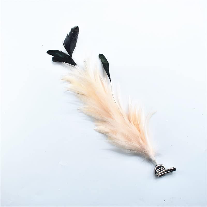Zamihalaa - 1 buchet de pene de fazan flori Corsaje pene pentru meșteșuguri pene de nuntă Accesorii de decorare frizură plumas