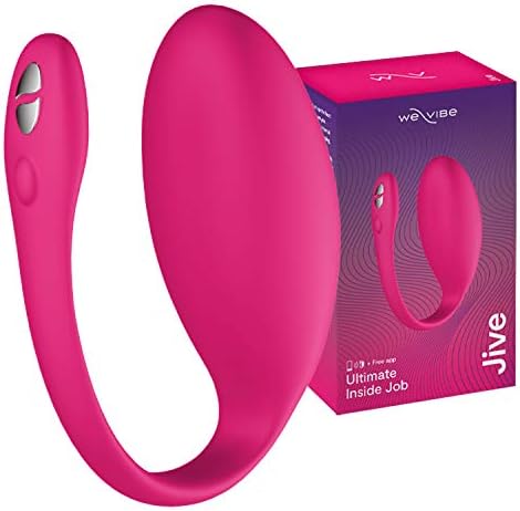 We-Vibe Jive Wearable G-spot & Clitoris stimulator vibrator inteligent pentru jucării, roz electric
