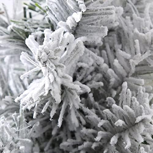 15.75/11.82inch desktop mini copac de Crăciun alb de zăpadă con de pin felt mini copac de Crăciun petrecere acasă