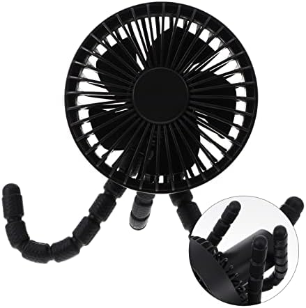 Kisangel Multi-funcție Baby USB noptieră birou, ventilator personal aer Cooler acasă vânt reîncărcabilă Multi-funcție flexibil