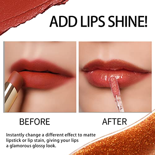 Clear nude Lip Plumper Gloss with Mirror Finish Moisturizing & amp; Reduce liniile Fine ulei de buze refuză buzele crăpate