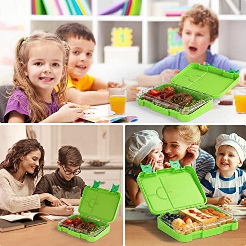 Aohea Bento Lunch Box pentru copii: BPA Free Kids Bento Box Toddler Lunch Box pentru grădiniță sau școală