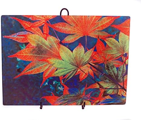 McAulay Arts placă de tăiat sticlă frunze de arțar japonez 11,25 x 7,87