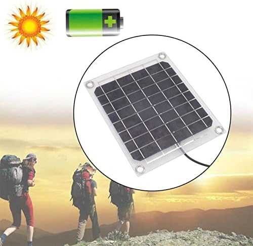 Panou Solar de 10W,placă de încărcare solară de ieșire USB,putere modul PV de înaltă eficiență, design Transparent Panou Solar