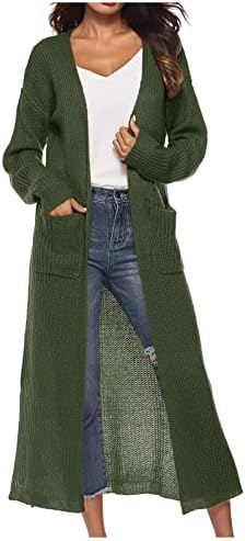 Cardigani tricotari pentru femei boho patchwork cardigan pulover lung cu pulovere frontale deschise haina jachetă cardigan