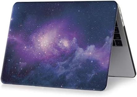 Carcasă telefonică Acoperire albastru Starry Sky Pattern Laptop Decaluri de apă PC Carcasă de protecție pentru MacBook Pro