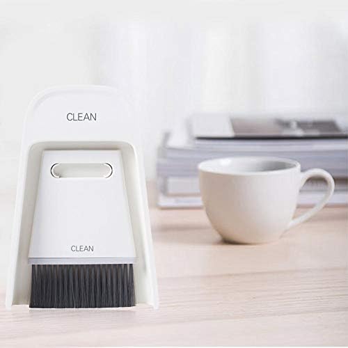 Portable mini Broom Dustpan Set de gospodărie desktop de curățare a periei de curățare fără probleme aparat ștergător pentru