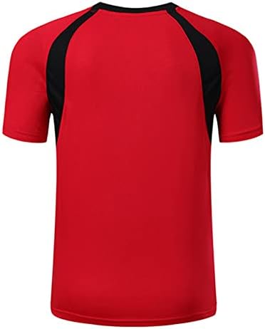 TTAO Copii Băieți Rapid uscat sport tricou Athlrtic baschet T-Shirt Respirabil Active pantaloni scurți Maneca Tee Top