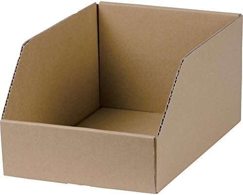 Trusco T5-DB Container în formă de T din carton, Dimensiuni interioare: 7,2 x 10,4 x 5,3 inci