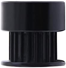 Sutk 1pcs negru GT2 scripete de sincronizare 20 dinți 16 roată dinți 5mm 8mm din aluminiu angrenaj Lățime 6mm 3D Piese imprimante