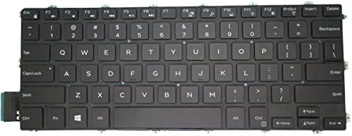 Tastatură pentru laptop pentru DELL Vostro 5481 5581 Latitude 3400 0VGR8N VGR8N SG-93930-XUA NSK-ER0BW 01 DLM17L73USJ442 engleză SUA negru cu iluminare din spate nou
