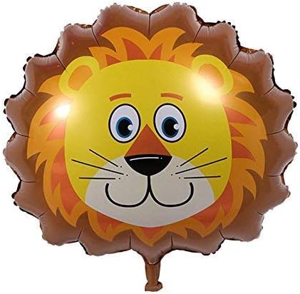 Jungle Animals Balloon- 4 PCS-zebră, girafă, leu, maimuță. FOLOIL ANIMAL BALLOON CATERI PENTRU JUNGLE SAFARI