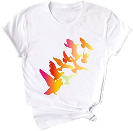 Tricou de top de top de vară pentru haine masculine pentru femei, cu mânecă scurtă echipaj grafic tricou de brunch vintage