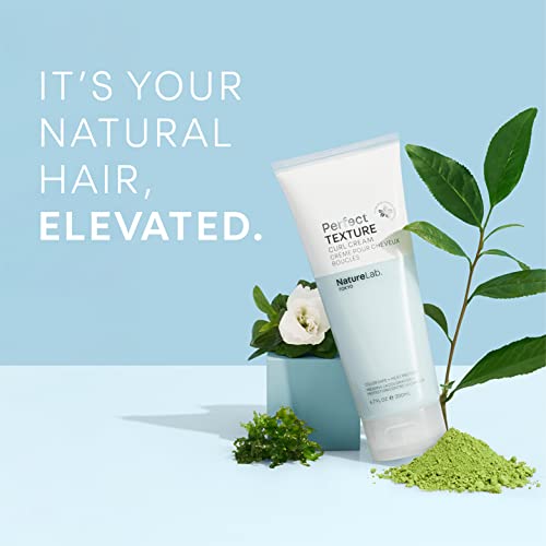NatureLab Tokyo perfect Texture Curl Cream: protecție împotriva căldurii și a culorii, condiționare cremă de păr pentru a seta buclele și a controla Frizz I 6,7 oz / 200ml