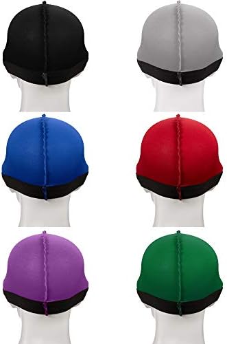 6 piese matasoasa Val capace pentru bărbați copii 360 Val Durag Cap Elastic Val catifea pălărie