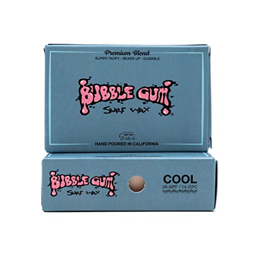 Bubble Gum Surf Wax Premium Formula Cool 6 pachet