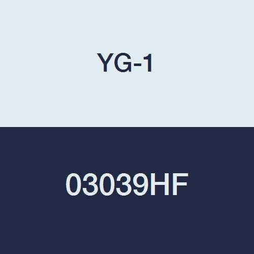 Yg-1 03039hf HSS End Mill, 2 FLAUT, Lungime extinsă, finisaj TiAlN-Futura, 2-3 / 8 Lungime, 1/8