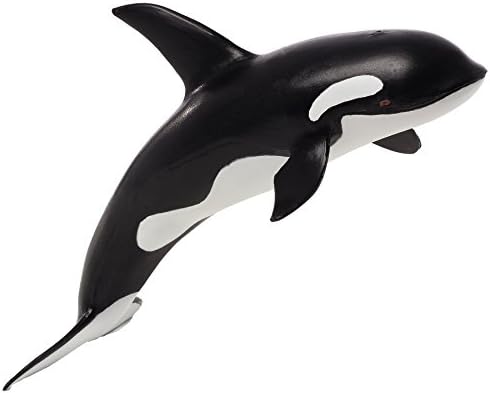Mojo mare orca realistă replică pentru jucării sălbatice realiste figurină pictată manual