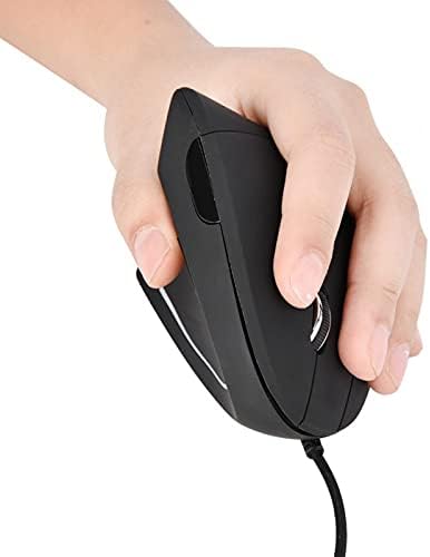 Vgmp USB Mouse optic Vertical cu fir, mouse pentru jocuri Mouse Ergonomic Vertical cu fir Plug and Play Mouse Vertical cu fir