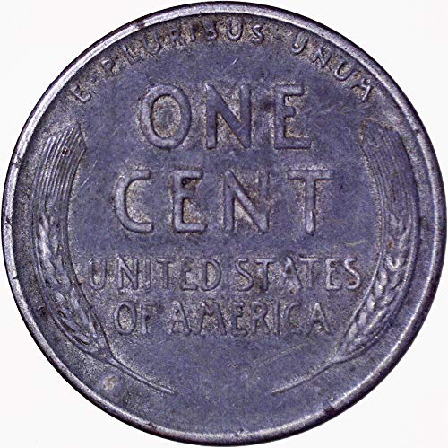 1943 oțel Lincoln grâu Cent 1C foarte fin