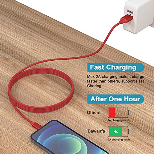 Cablu de încărcare iPhone de 20 de metri lung de 20ft, cablu fulger în plus nailon lung împletit USB CABLE SINCARE Sincronizare