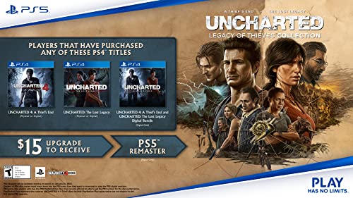 Uncharted: colecția Legacy of Thieves - pentru PlayStation 5