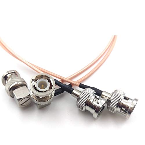 Lysee Cable Winder - BNC Plug to BNC dops cot, SDI Pigtail. Cameră RF Cablu coaxial, lungimea cablului 50cm