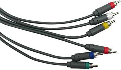 6ft componenta HDTV Video & amp; RCA Stereo AV cablu cablu pentru Microsoft Xbox 360 / Xbox 360 Slim