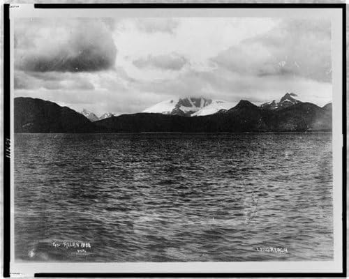 HistoricalFindings Foto: Long Reach, Strâmtoarea Magellan, Chile, America de Sud, Channel, Argentina, 1890-1923