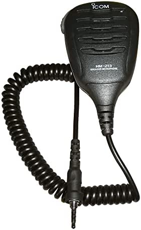 ICOM HM-213 Difuzor/microfon plutitor impermeabil, negru, o dimensiune