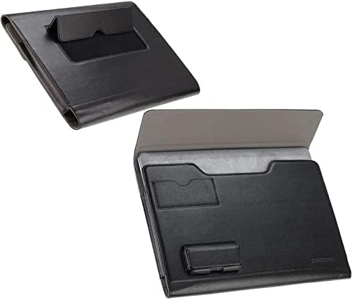 Carcasă Folio din piele neagră Broonel - Compatibil cu Lenovo ThinkPad X1 Extreme Gen 5 16 Laptop