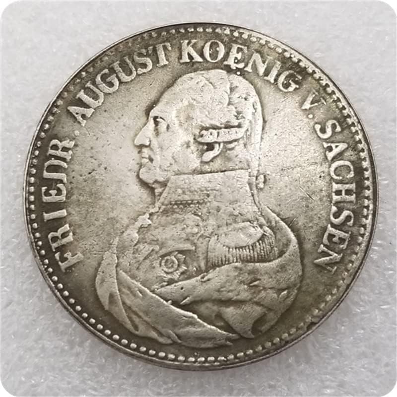 Crafturi de antichități 1825 Dolarul de argint german 1842
