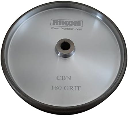 Rikon Pro Series 82-5180R CBN Roata de măcinare 180 Grit 8 inch roată 1-1/2 inch lățime cu rază pentru a ascuți instrumentele