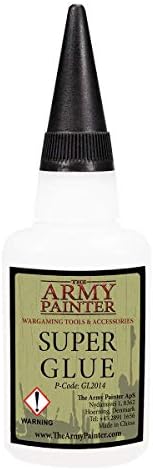 Army Painter Super Glue - CA lipici pentru miniaturi și părți mici - lipici cu model puternic de legătură, 20 ml