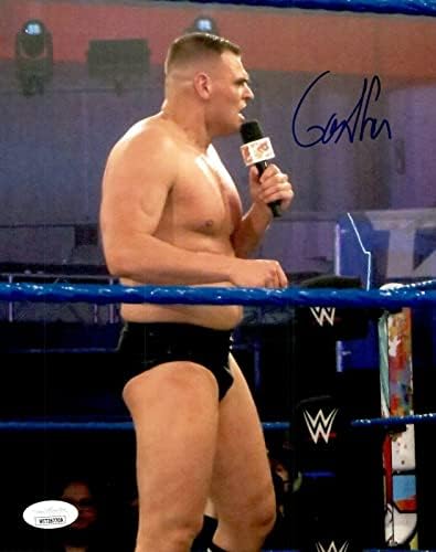 Gunther a semnat WWE NXT Debutare 8x10 Foto 1 JSA Martor CoA uk Walter Imperium - Fotografii autografate la colegiu