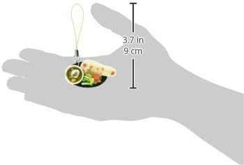 suetake eșantion eșantion de alimente curea mobilă Curry Indian cu nan / Verde aprox. 53 mm s-17703