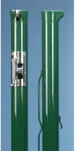 Douglas Premier XS Verde intern vânt tenis posturi w / unelte din oțel inoxidabil