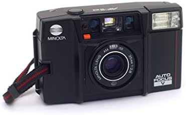 Minolta Af-s V focalizare automată V cameră de Film de 35 mm cu obiectiv Minolta 35 mm 1: 2.8 are ASA-iso 25, 50, 100, 200, 400, 1000