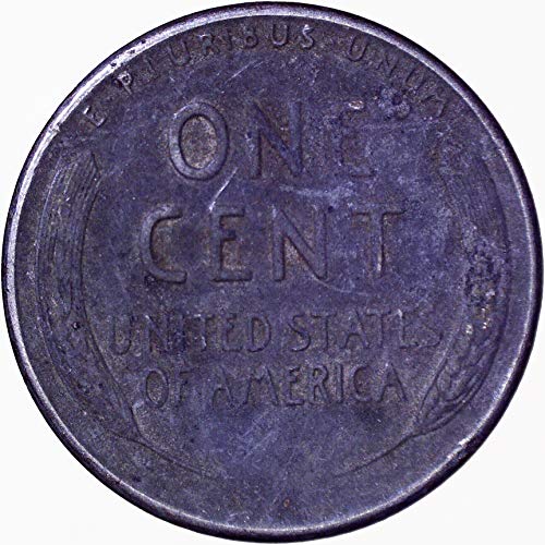 1943 Târgul Lincoln Wheat Cent 1C din oțel