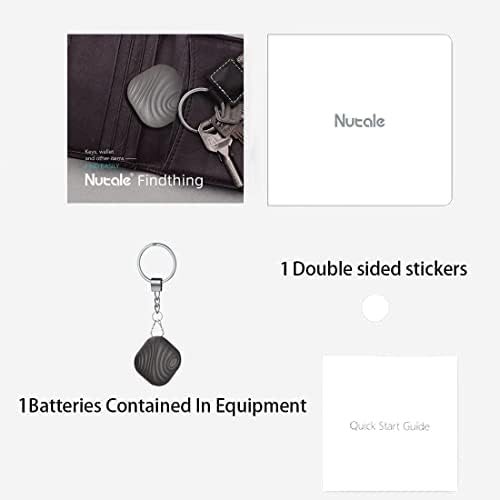 Nutale cheie Finder, Bluetooth Tracker element de localizare cu lanț cheie pentru chei portofele pentru animale de companie