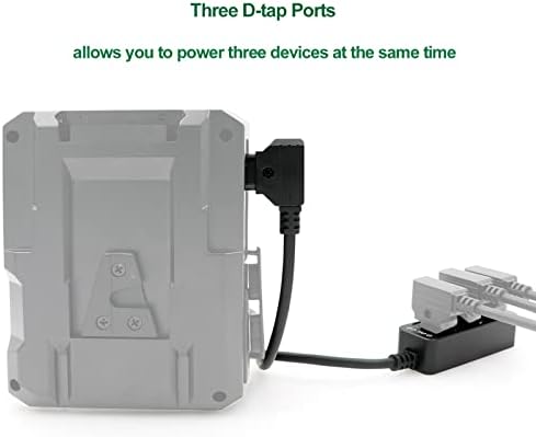 Cablurile Alvin Cabluri D-Tap Splitter P-Tap Cablu DTAP Masculin la trei port D Tap cablu de divizare feminină cu fileturi