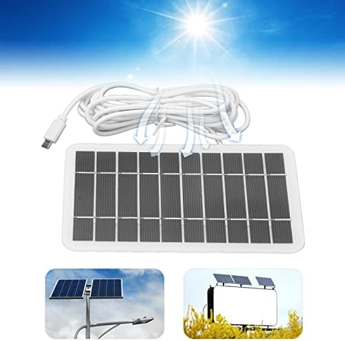 2W USB mini panou Solar, încărcător panou Solar, 5V polisiliciu Low Power aparate electrice încărcător Solar cu 9.8 picior