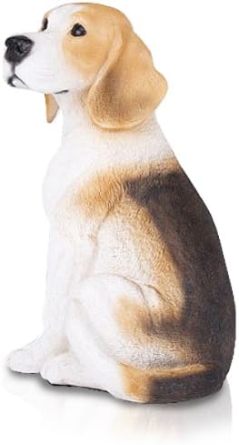 Urna pentru animale de companie de cremare Beagle pentru instalarea sigură a cenușii iubitei tale de companie în interior sau