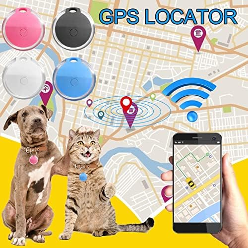 Mini câine de urmărire dispozitiv de localizare rotund portabil Bluetooth inteligent anti-pierdut dispozitiv pentru bagaje