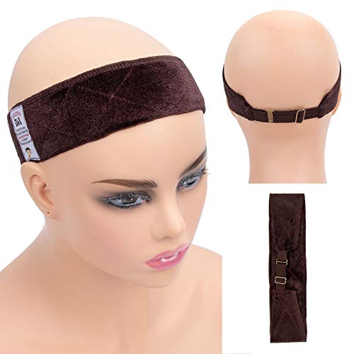 Gex Wig Grip Band cu închidere elastică reglabilă catifea flexibilă fără alunecare peruca grip Headbands Cap pentru peruci