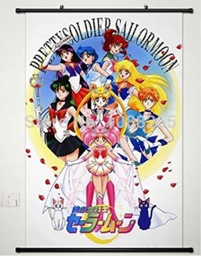 Cartoon World Home Decor Anime Sailor Moon Sailor Poster Wall Scroll Star Heart Cosplay