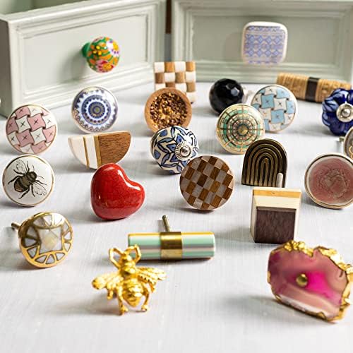 Raft Indian 4 pachete butoane pentru copii / butoane și trageri Negre / Butterfly flat Faună Dresser Knobs | Ceramic Handle Pulls | Vintage Cabinet Knobs | Knobs pentru sertar / Kids Cabinet Knobs